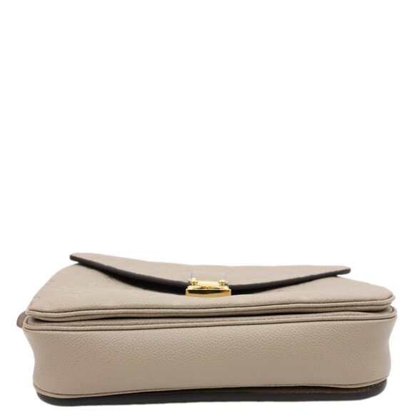 Louis Vuitton  Metis Pochette Empreinte Leather Crossbody Bag Beige - Picture 10 of 14